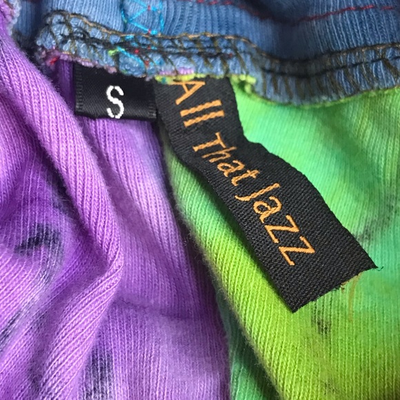 All That Jazz Peace Symbols Sweatshirt, Multicolor, Small - Picture 8 of 9